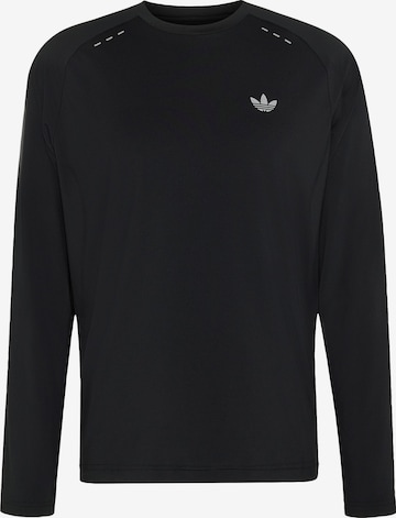 ADIDAS ORIGINALS - Camisa 'ESSENTIALS' em preto: frente