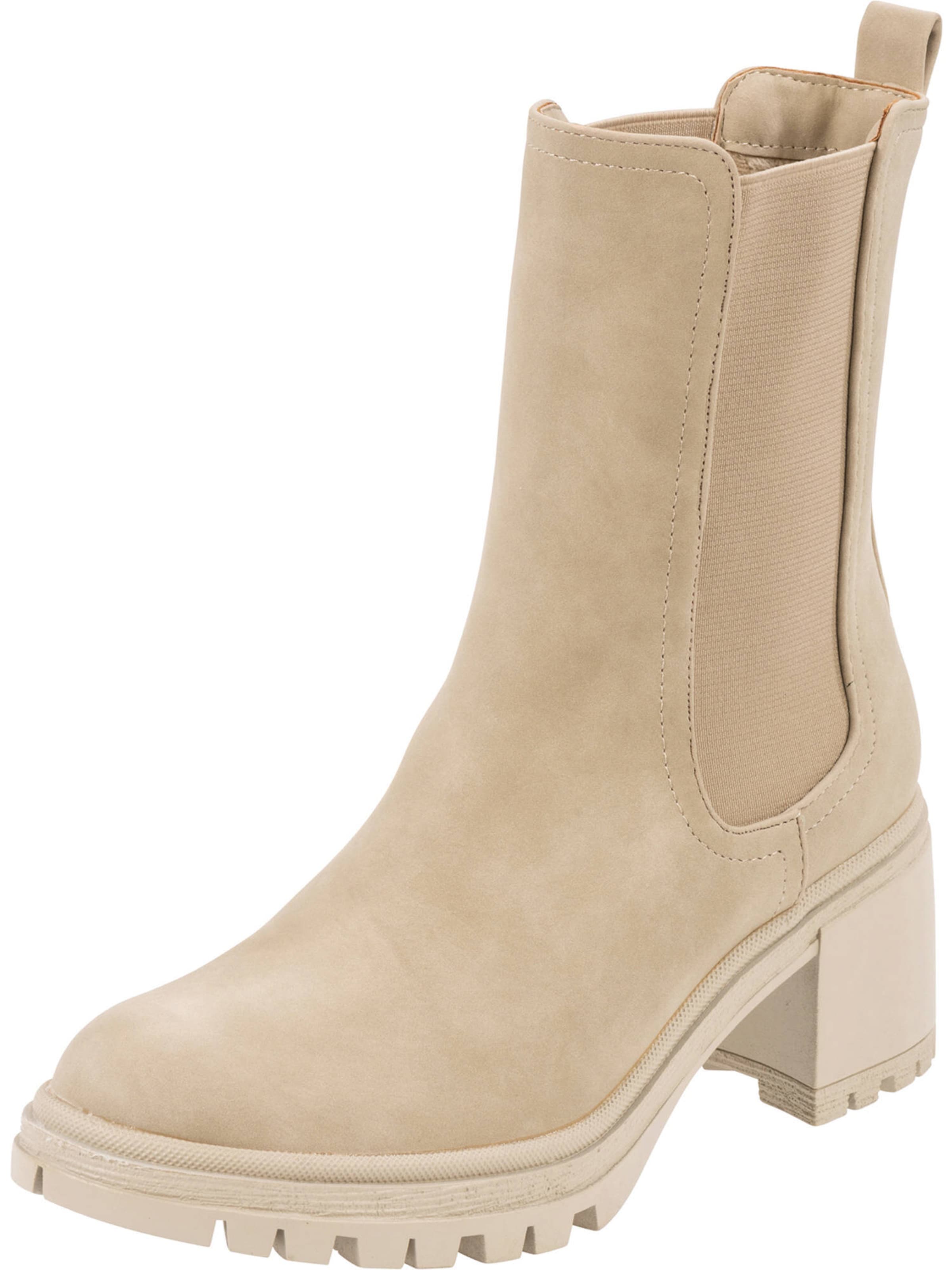Chelsea Boots 'Thasos 018-1401' Palado en beige : devant