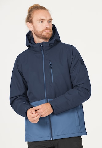 Whistler Athletic Jacket 'Drizzle' in Blue: front