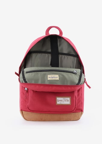 GOODYEAR Backpack 'Stalk' in Red