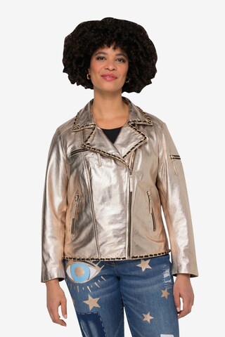 Angel of Style Between-Season Jacket in Gold: front