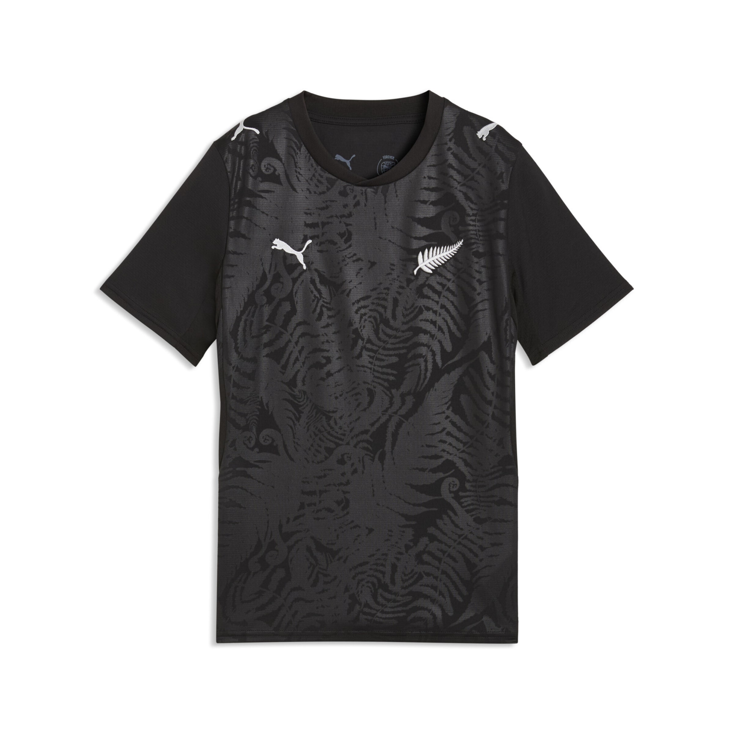 PUMA Performance shirt 'Neuseeland' in Anthracite / Black / White, Item view