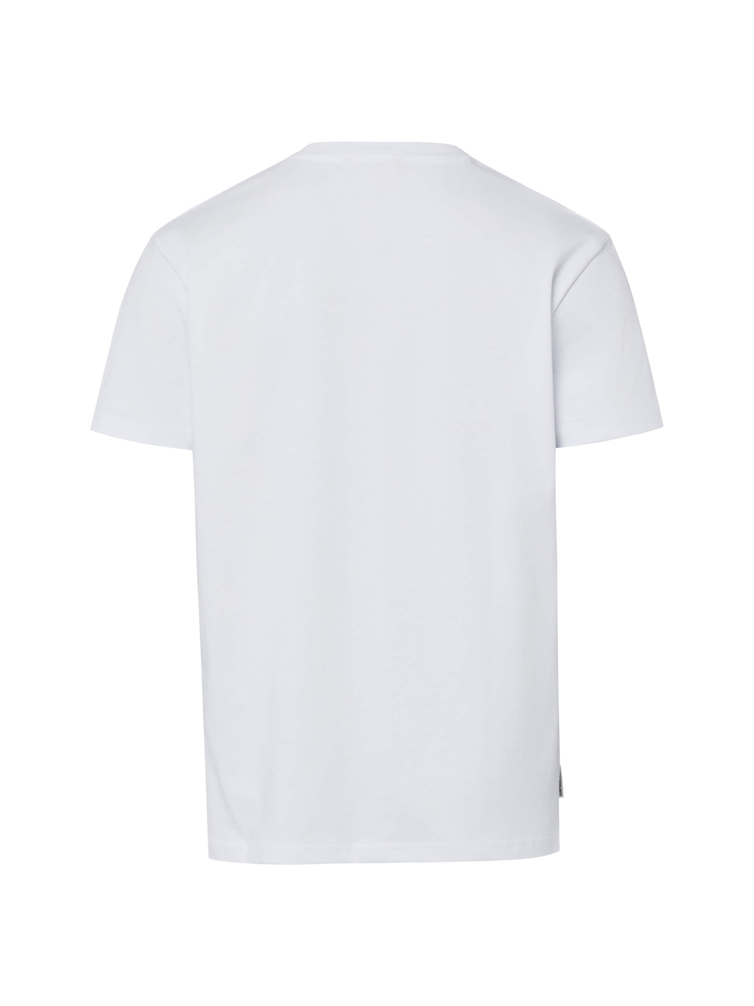 Unfair Athletics T-Shirt ' Punchingball Pin ' in Weiß