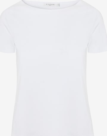 TATUUM Pusero värissä valkoinen: etupuoli