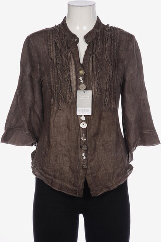 Elisa Cavaletti Blouse & Tunic in L in Brown: front