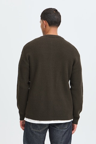 BLEND Knit Cardigan 'BHBOS' in Brown