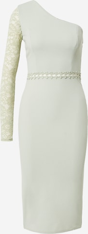 Skirt & Stiletto - Vestido de gala 'CALLIE' en verde: frente