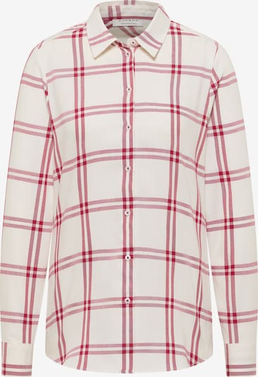 ETERNA Bluse in ecru / rot, Produktansicht