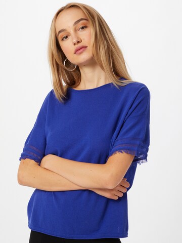 Pull-over UNITED COLORS OF BENETTON en bleu : devant