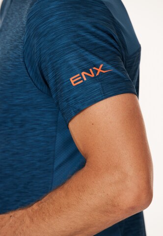 ENDURANCE - Camiseta funcional 'Macado' en azul