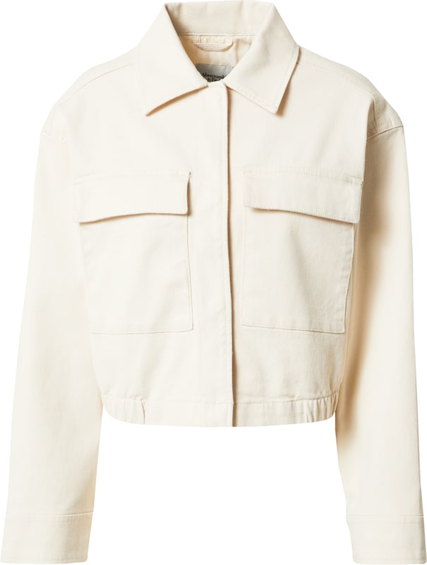 Abercrombie & Fitch Jacke in Creme
