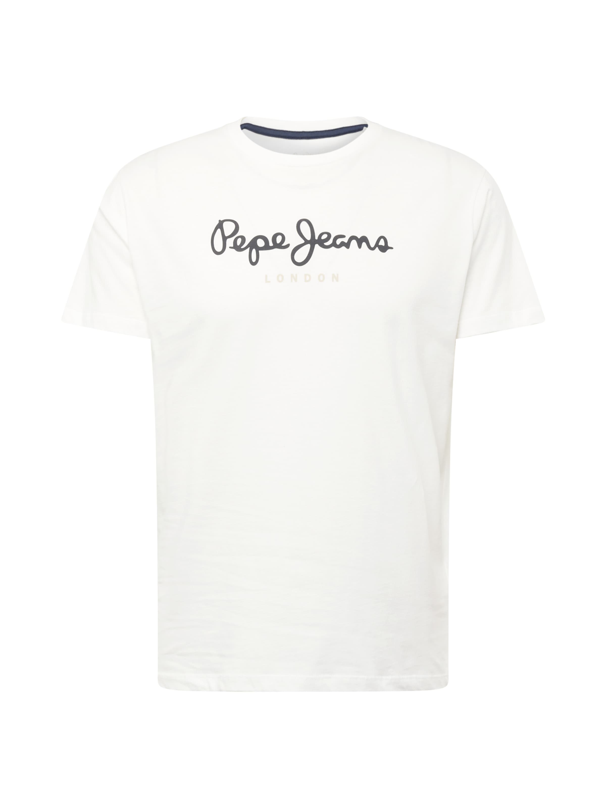 T-Shirt 'Eggo' Pepe Jeans en blanc : devant