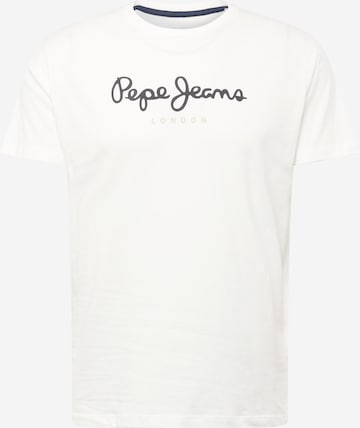 Pepe Jeans T-Shirt 'Eggo' in Weiß: Vorderseite
