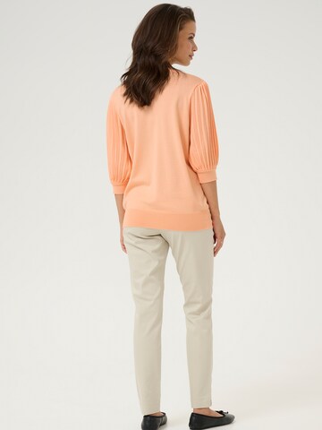 Kaffe Sweater 'Lone' in Orange