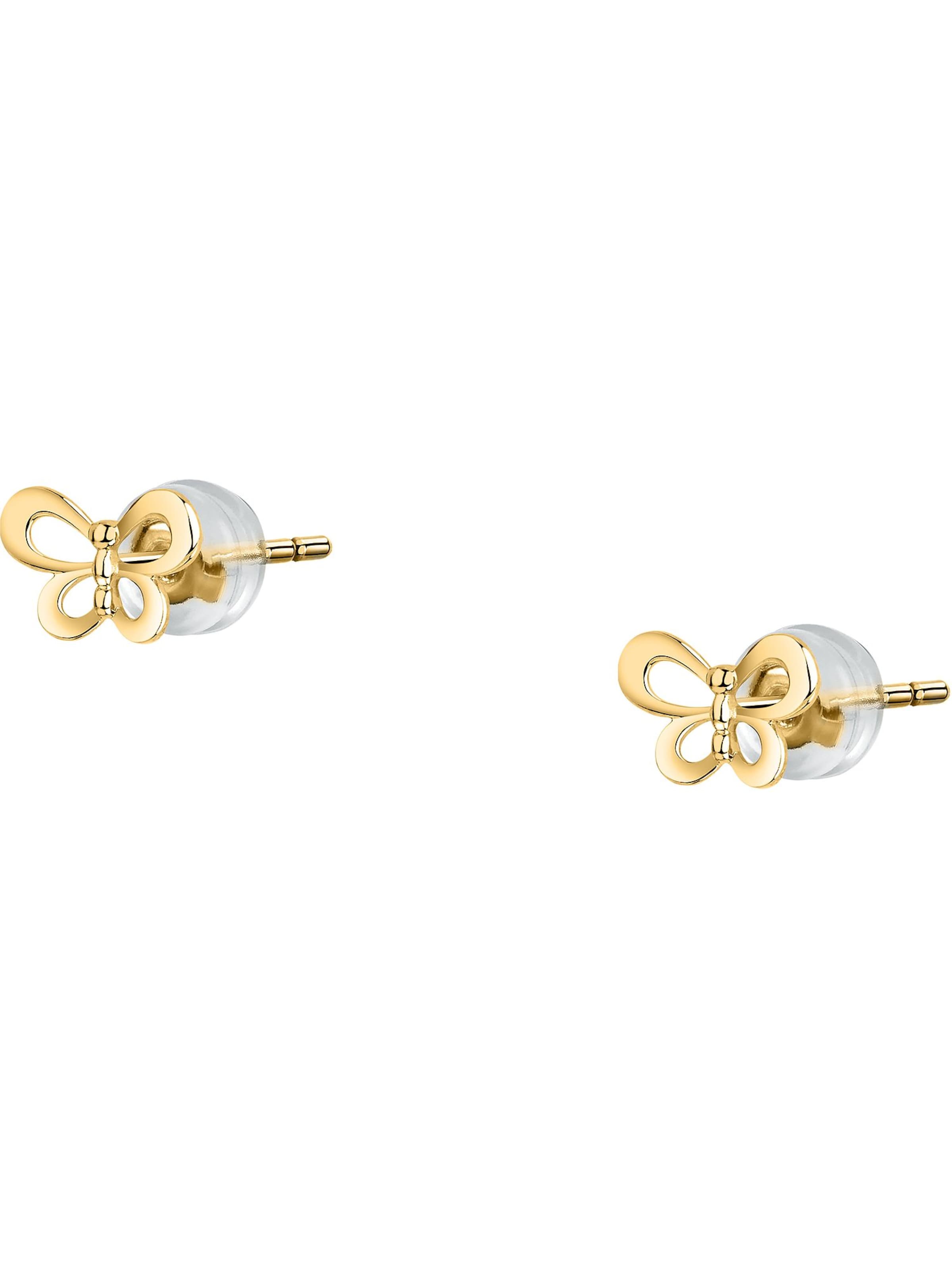 FAVS Little Friends Ohrringe in Gold: Vorderseite