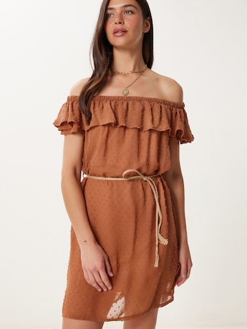 Happiness İstanbul Letné šaty - Červená: predná strana