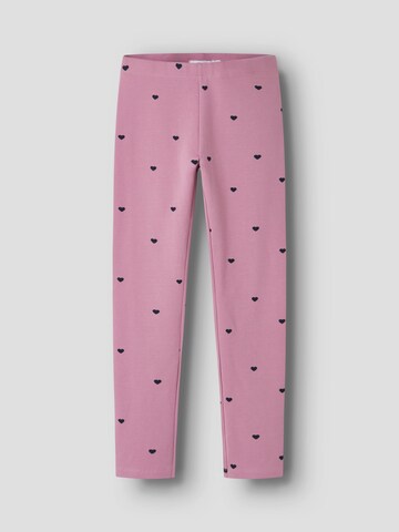 NAME IT Skinny Leggings 'NKFDAVINA' in Purple
