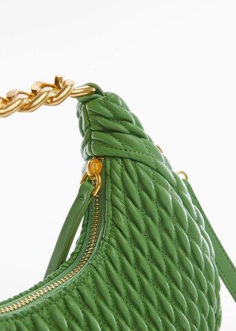 MANGO Handbag 'Sasha' in Green