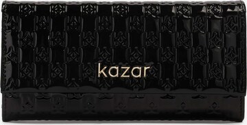 Kazar Wallet in Black: front