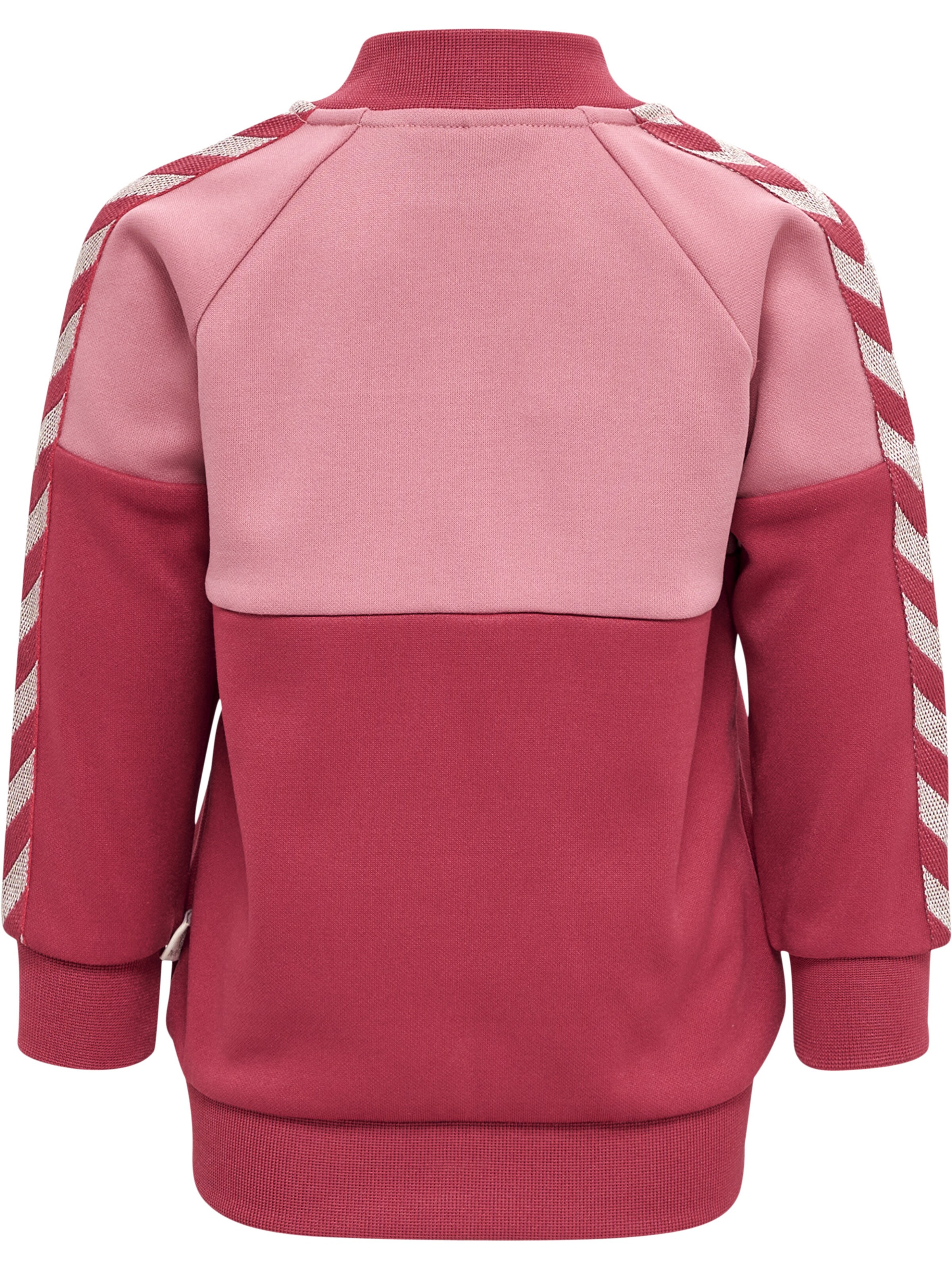 Hummel Sports sweat jacket in Red