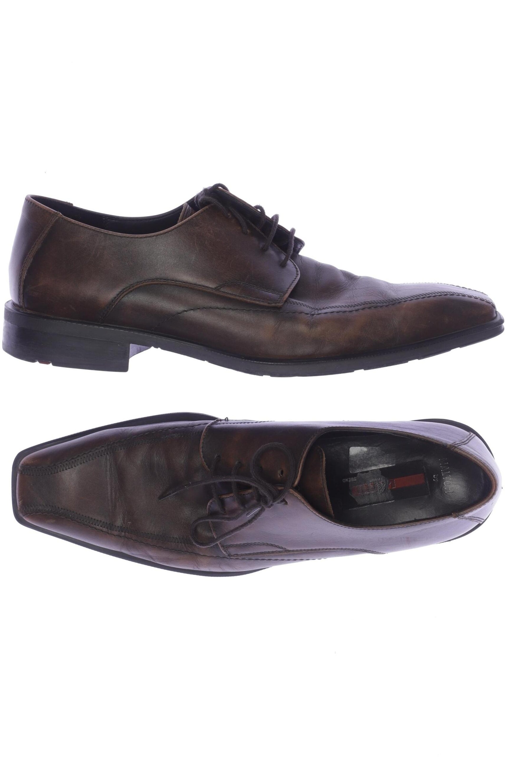 LLOYD Flats & Loafers in 43 in Brown: front