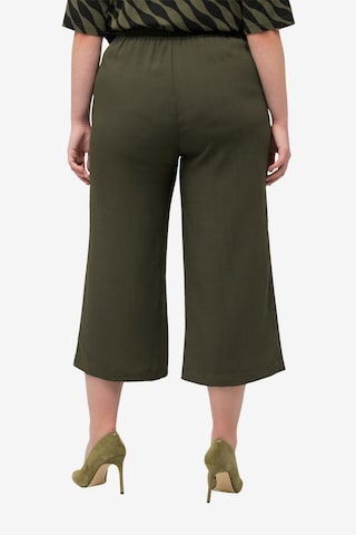 Wide Leg Pantalon Ulla Popken en vert