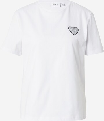 VILA Shirt 'MORA' in Wit: voorkant