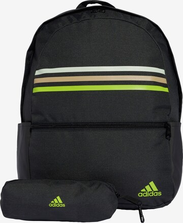ADIDAS SPORTSWEAR Sports Backpack 'Classic' in Black: front