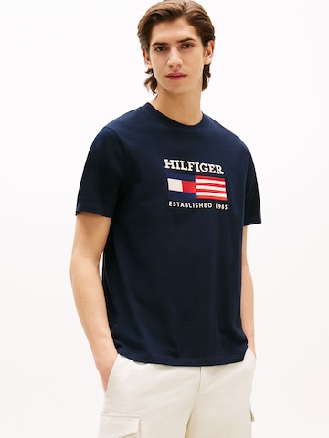 TOMMY HILFIGER Μπλουζάκι 'AMERICANA' σε μπλε: μπροστά