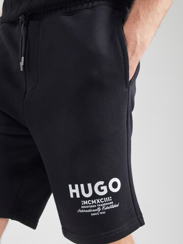 Loosefit Pantalon 'Nomario' HUGO en noir
