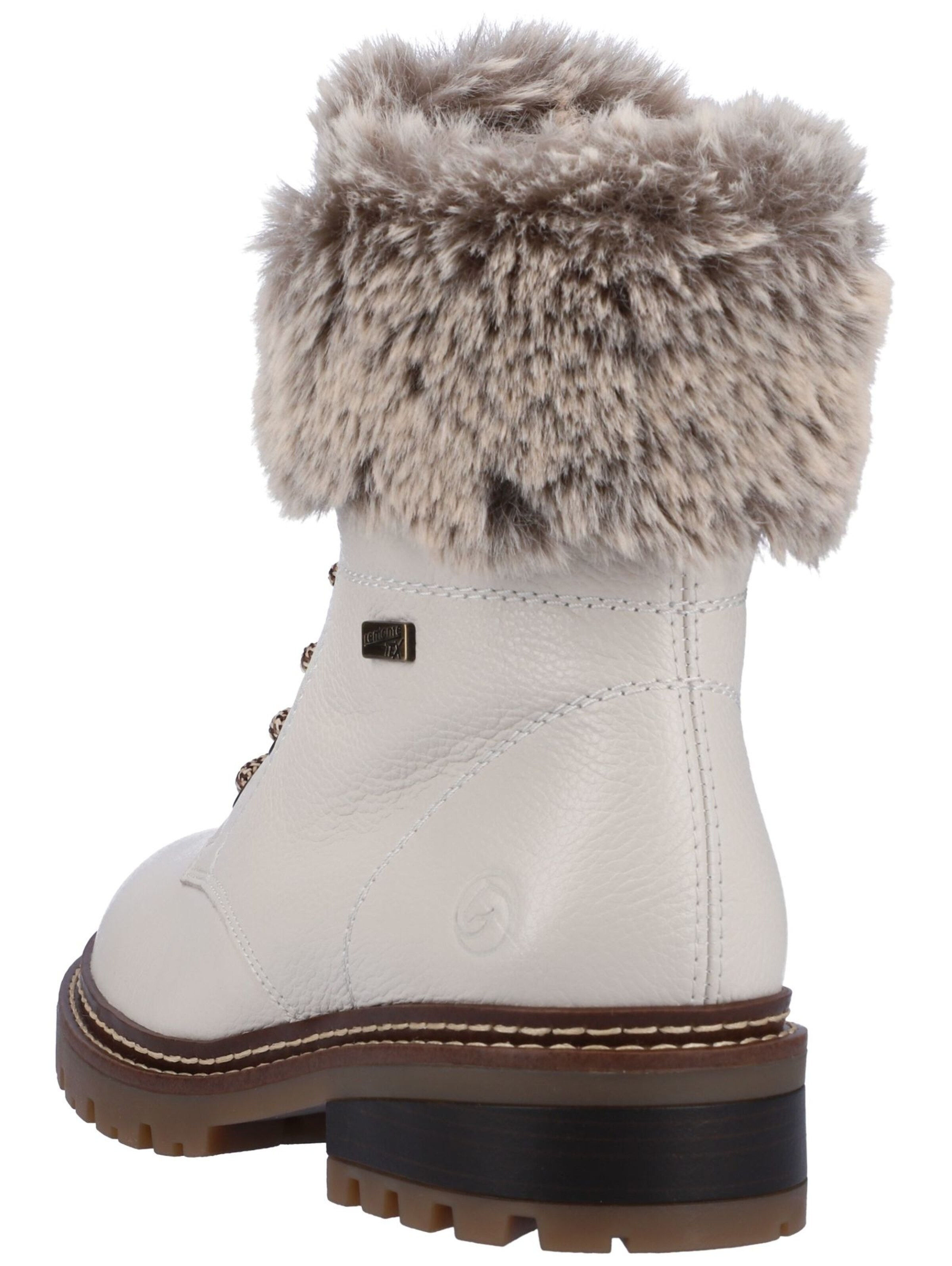 REMONTE Schnürstiefelette in Weiß