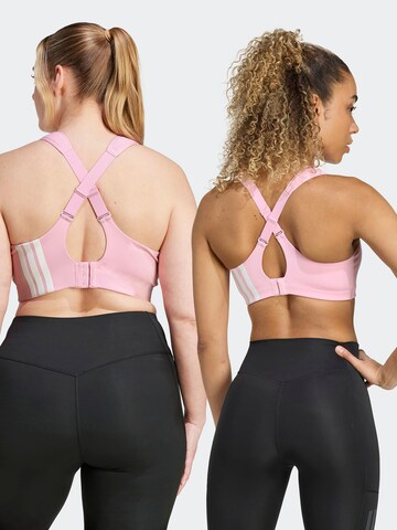 ADIDAS PERFORMANCE Bralette Sports Bra 'Tlrdim' in Pink