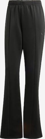 ADIDAS ORIGINALS Rozkloszowany krój Spodnie w kolorze czarny: przód