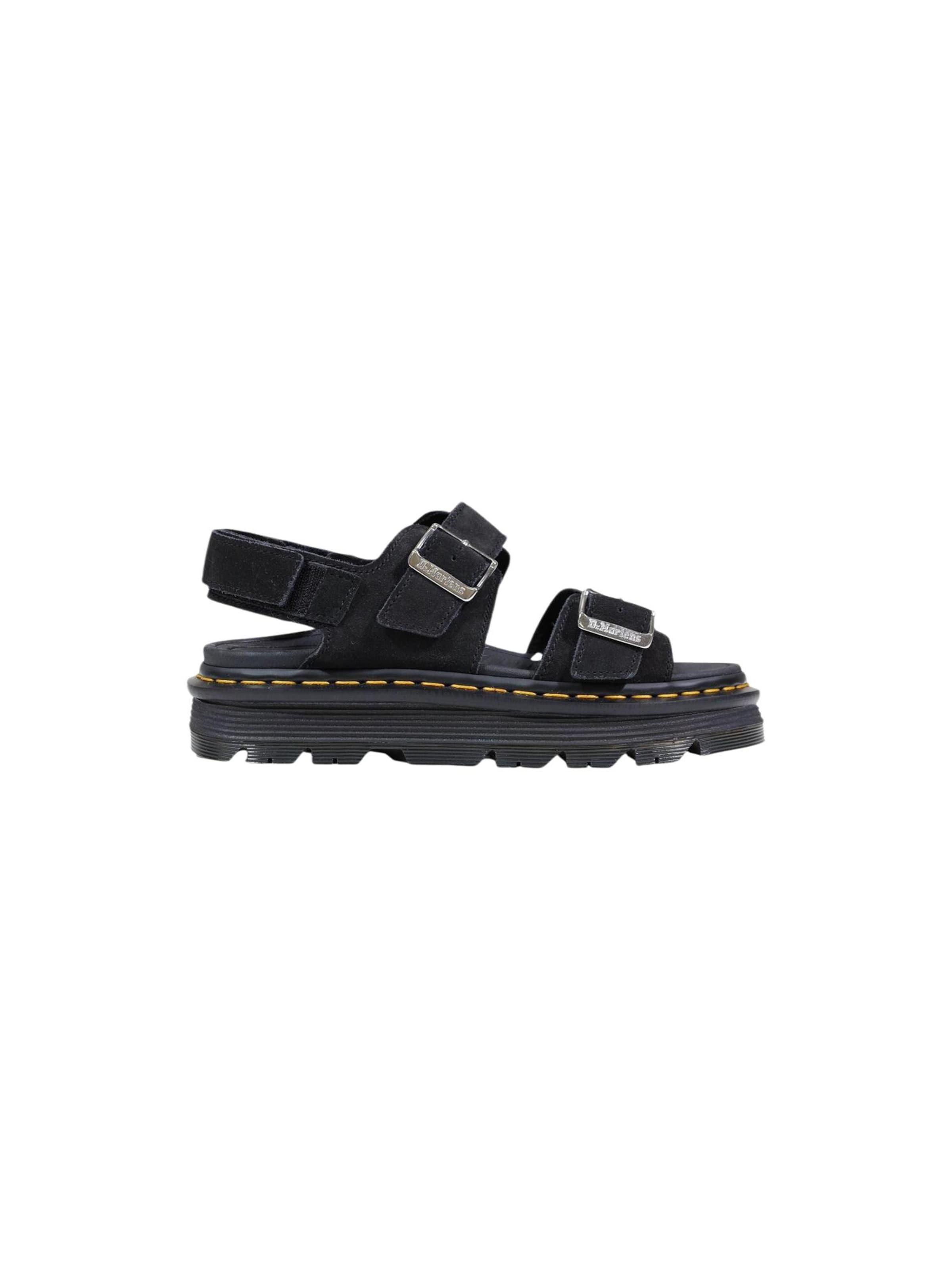 Dr. Martens Sandaal 'Zebzag Sandal Black Eh Suede 42689001' in 36 in de kleur Zwart, Productweergave