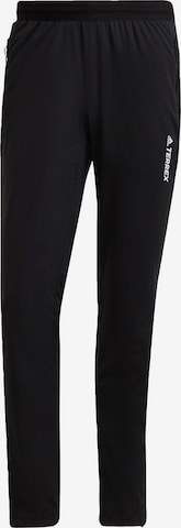 ADIDAS PERFORMANCE Workout Pants 'Xperior' in Black: front