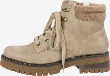 Palado Ankle Boots 'Lipsi short' in Beige