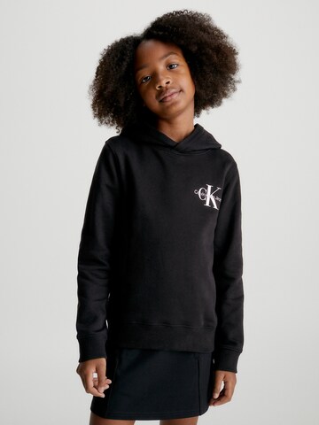 Calvin Klein Jeans Sweatshirt in Black: front