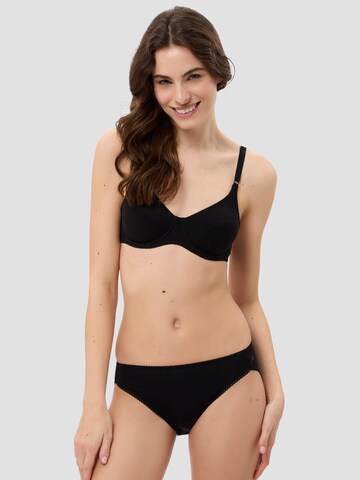 BeeDees T-Shirt BH 'Bügel-BH Rock'n'Roll W'‌‌‌‌‌‌ in Schwarz