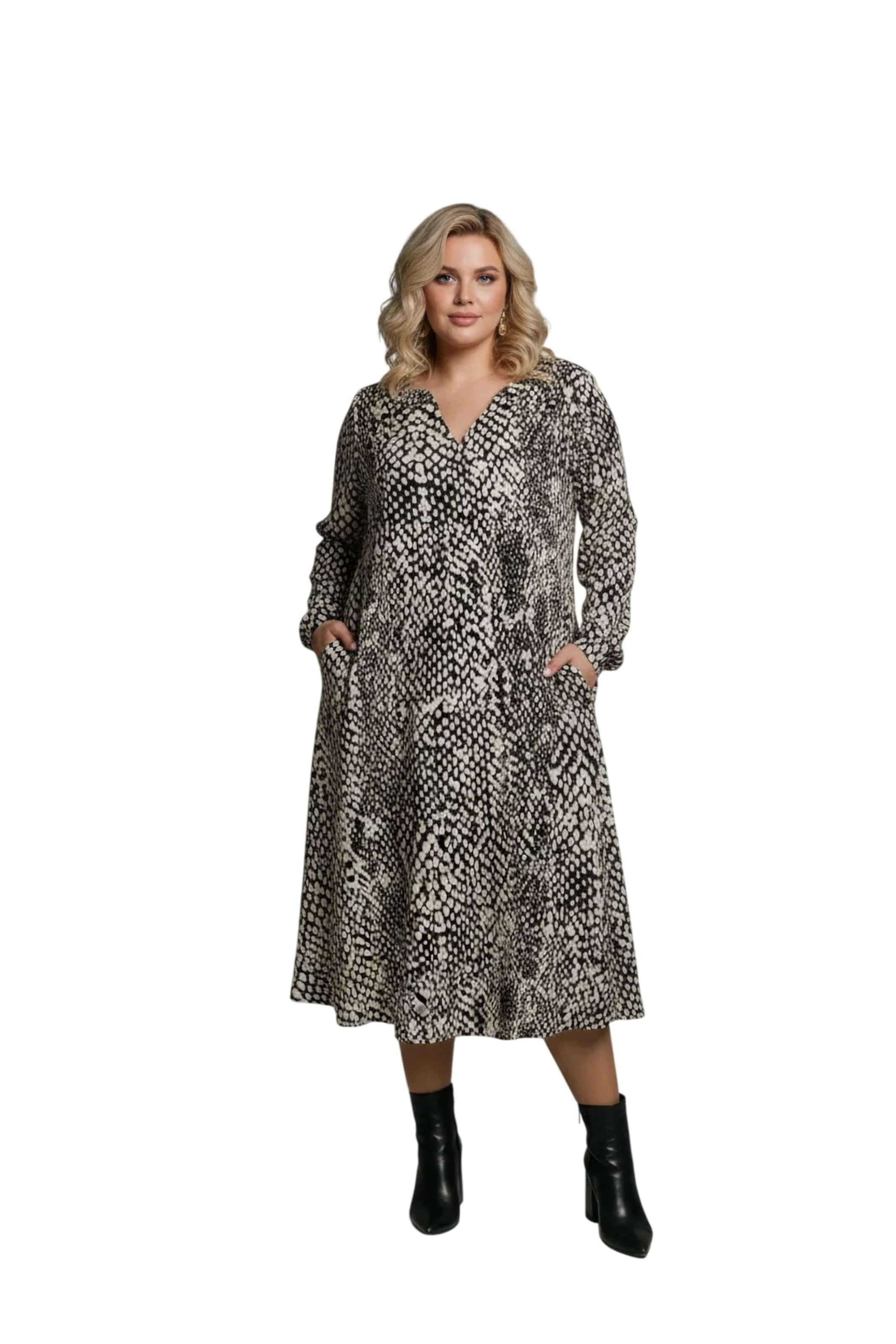 Robe Shape Of You en beige : devant