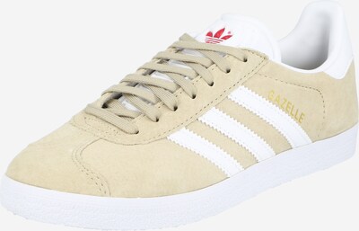 ADIDAS ORIGINALS Σνίκερ χαμηλό 'GAZELLE' σε καμηλό / λευκό, Άποψη προϊόντος