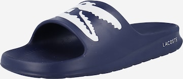 LACOSTE - Sapato aberto 'CROCO 2.0' em azul: frente