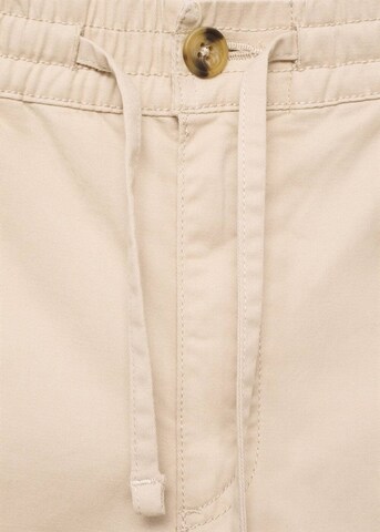 MANGO TEEN Regular Pants in Beige