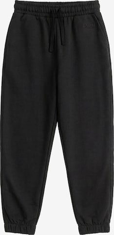 L'Arte Milano Tapered Hose in Schwarz: Vorderseite