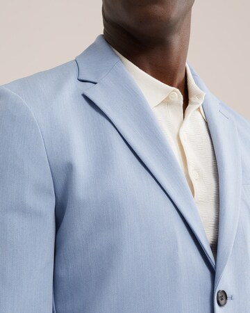 WE Fashion - Slim Fit Jaqueta de negócios em azul