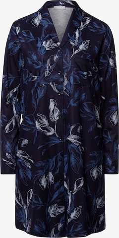 Chemise de nuit ' Loungy Nights ' Hanro en bleu : devant