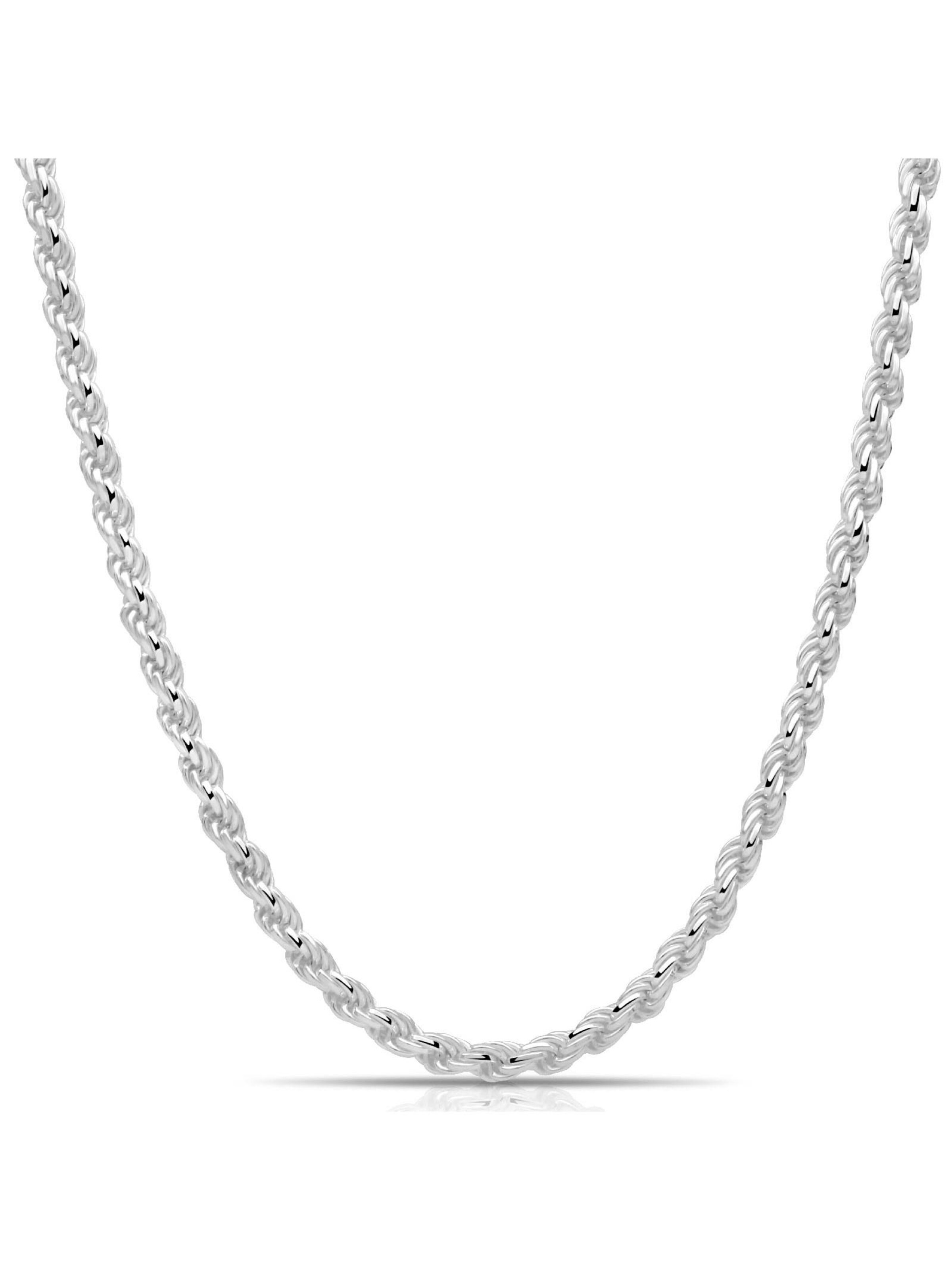 Tony Fein Kette 'Kordel'‌‌‌‌‌ in Silber: Vorderseite