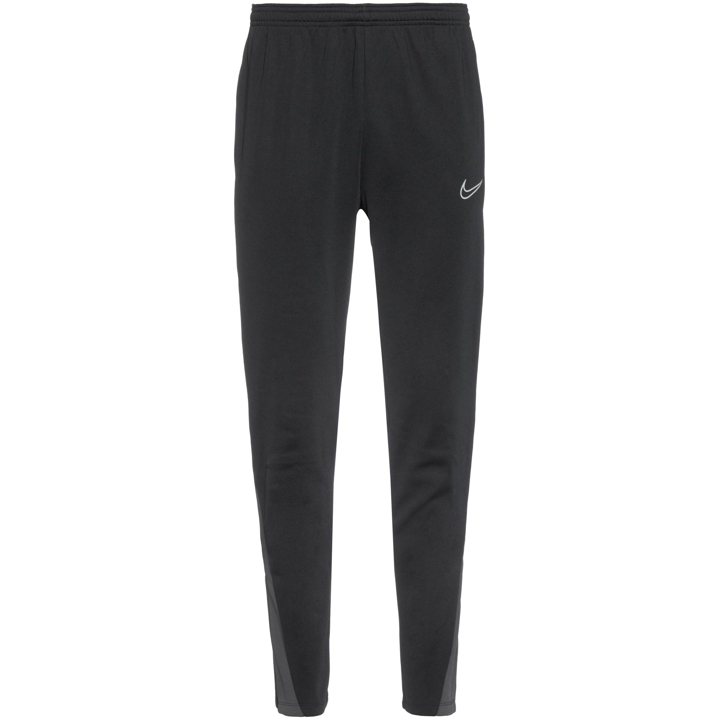 NIKE Tapered Workout Pants in Black: front