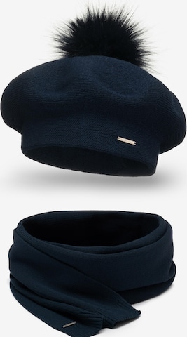 Bonnet '7035 Set' Vivisence en bleu : devant