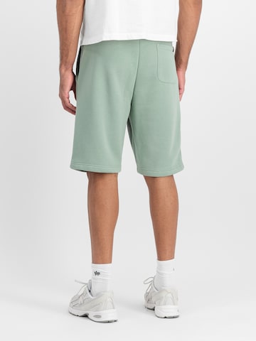 ALPHA INDUSTRIES Normální Kalhoty – zelená