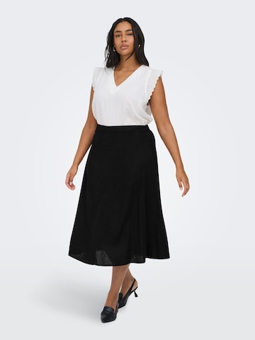 ONLY Carmakoma Nederdel 'CARGOA' i sort: forside